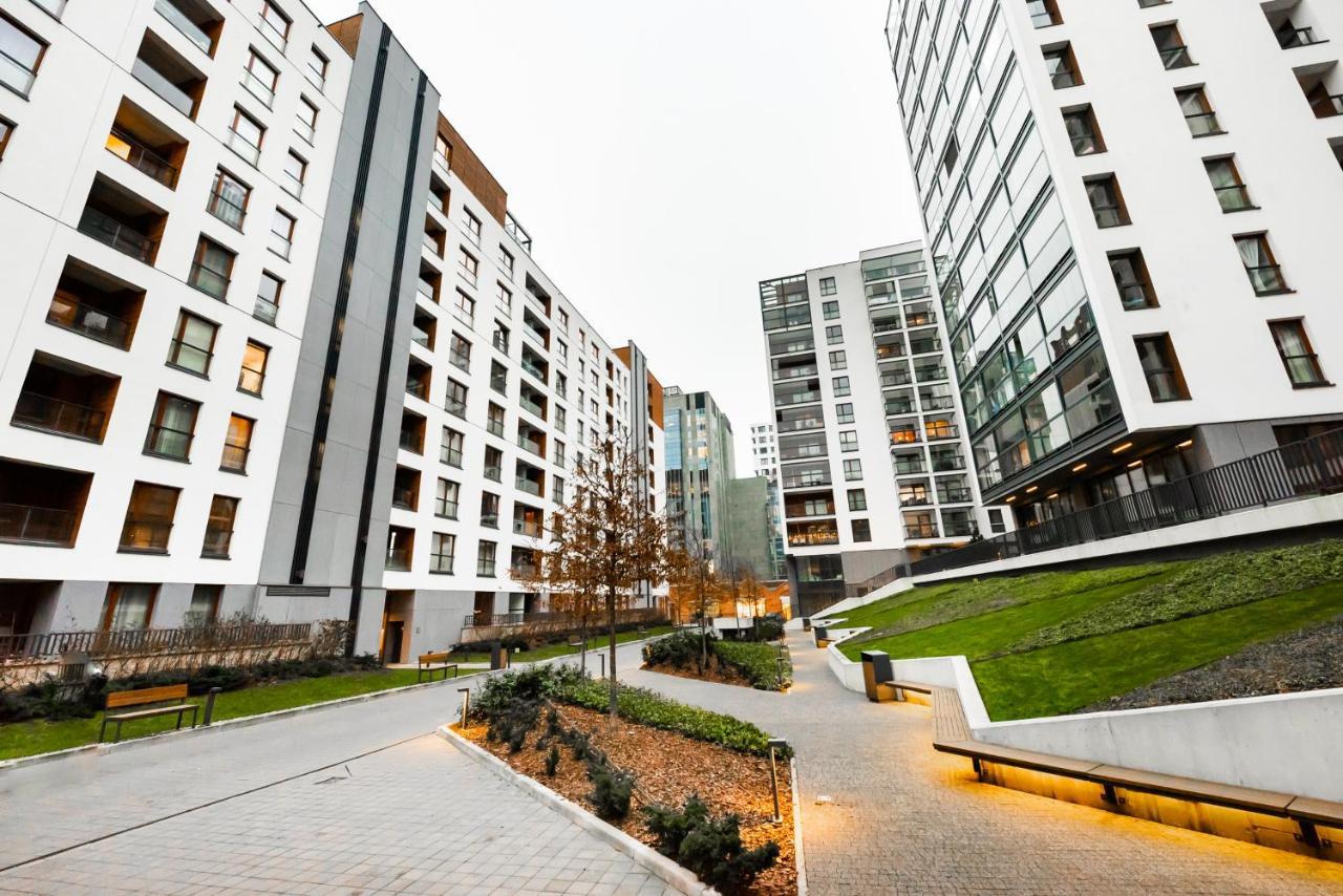 Grzybowska Luxury Apartment وارسو المظهر الخارجي الصورة